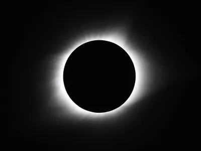 A total solar eclipse as seen from Kentucky in 2017